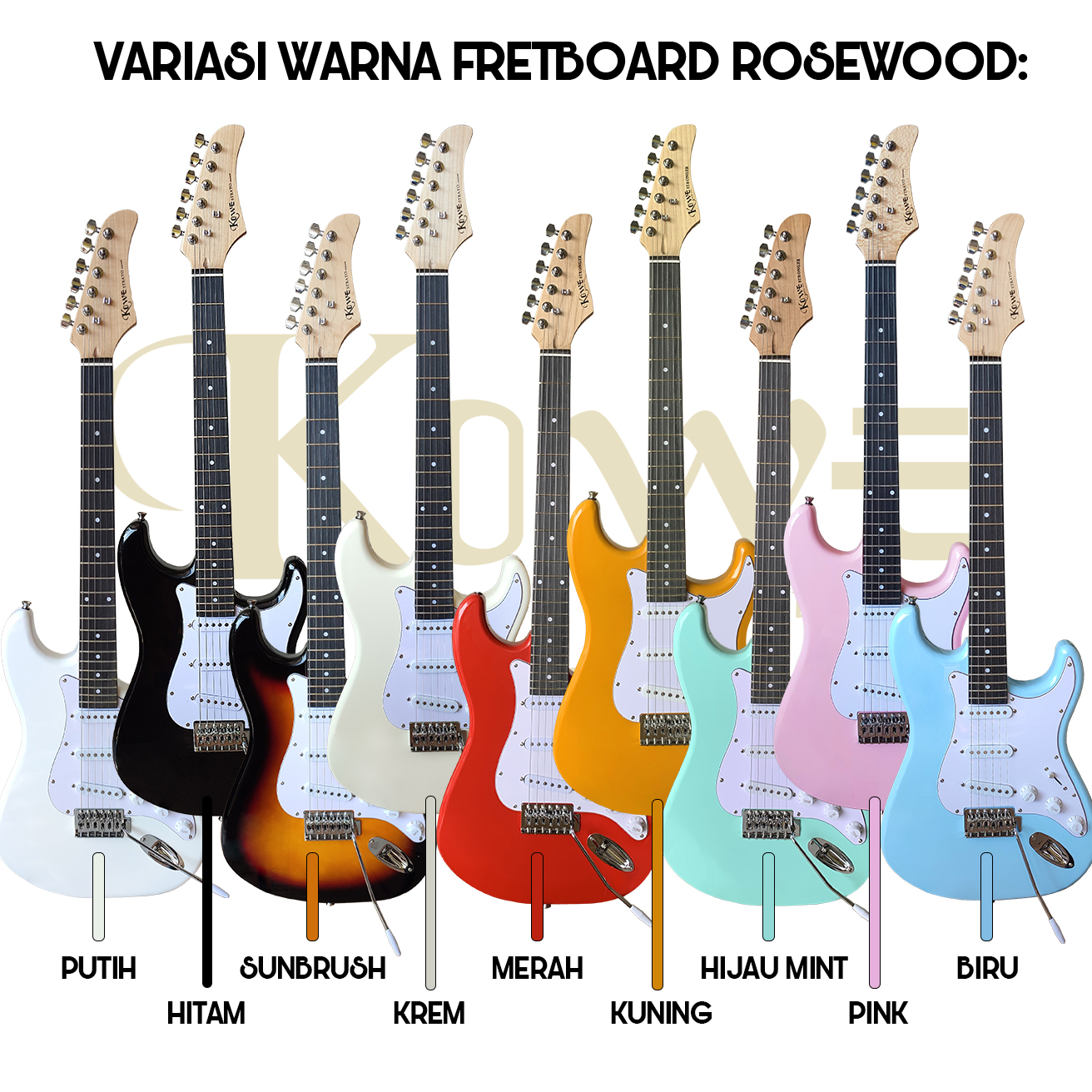 DETAIL WARNA STRONGER ROSEWOOD