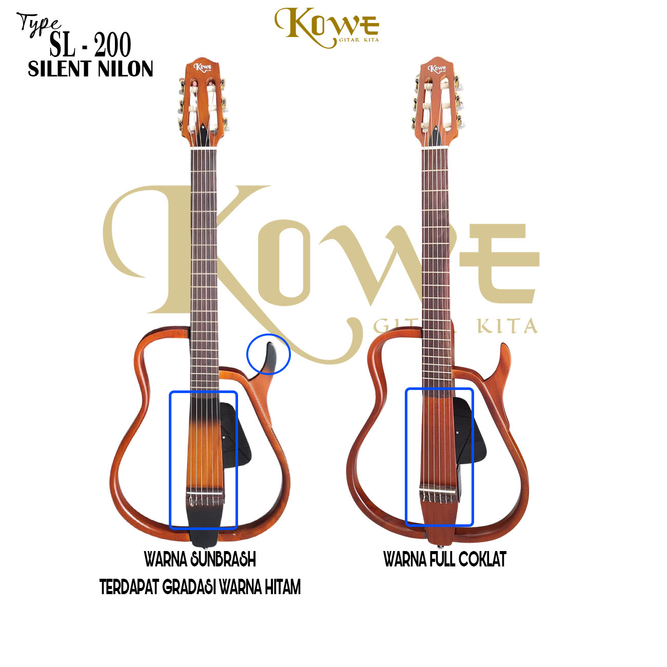 SILENT SUNBRASH DAN COKLAT